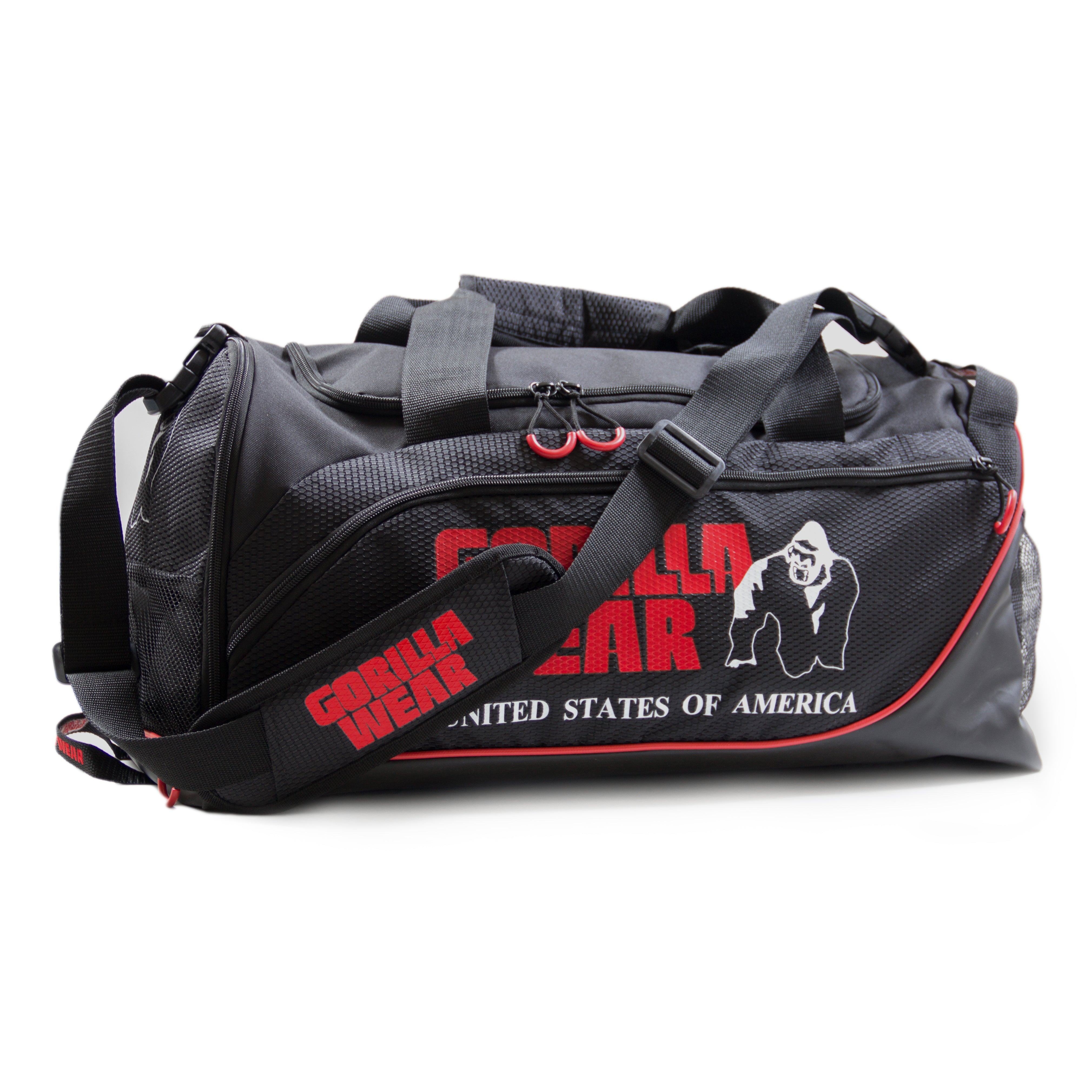 Gorilla Wear Jerome Gym Bag, black/red Gorilla Wear