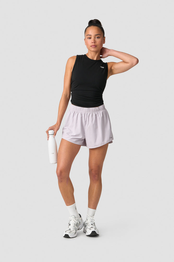 ICIW Empowering Open Back Tank Black Wmn