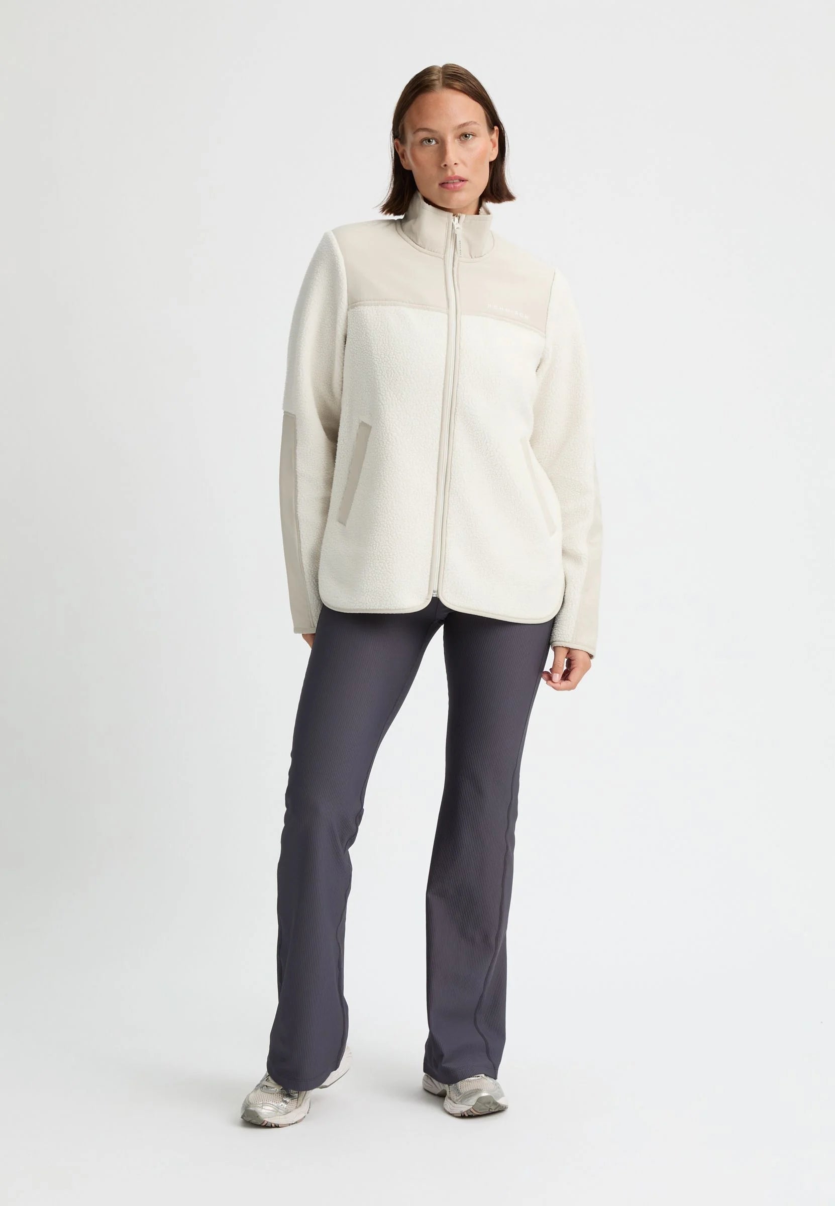 RÖHNISCH Phoebe Pile Jacket, Peyote Beige Röhnisch