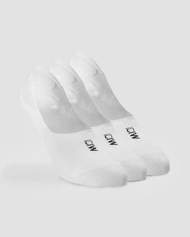 ICIW Invisible Socks 3-pack White