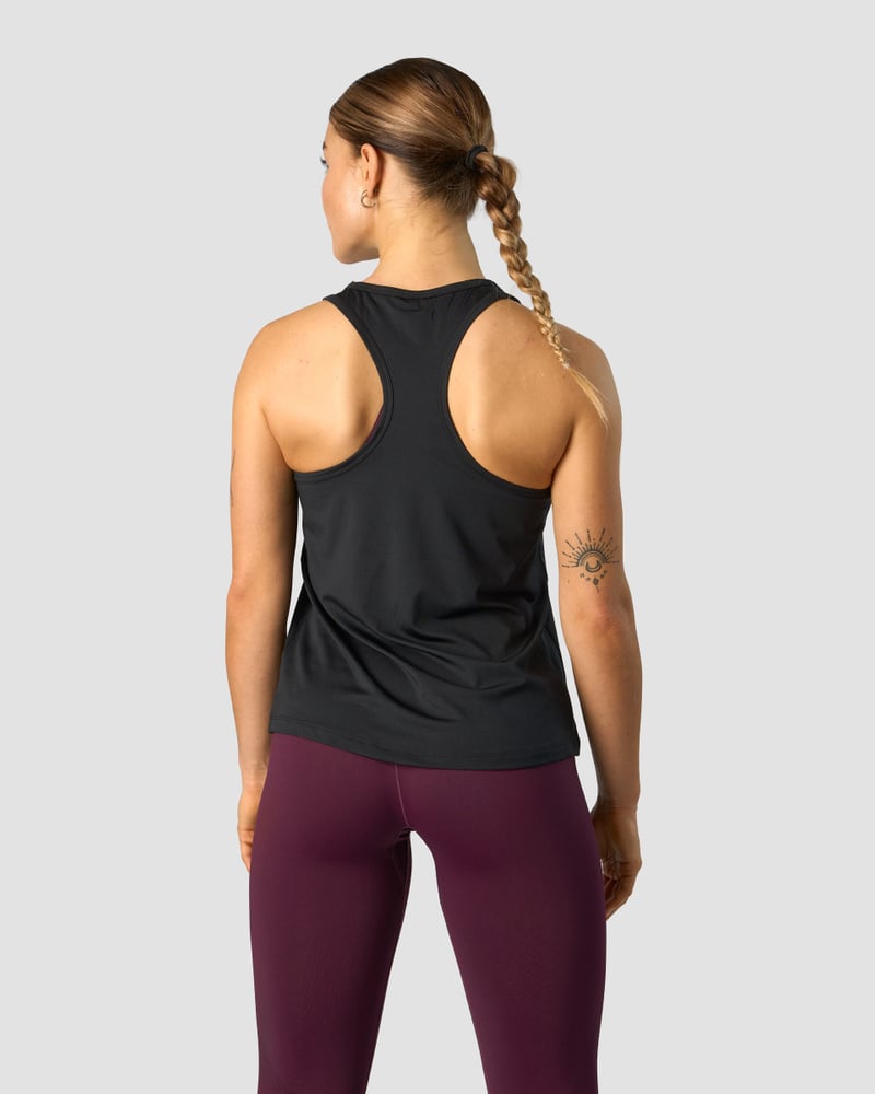 ICIW High Neck Tank Top Black