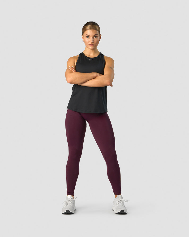 ICIW High Neck Tank Top Black