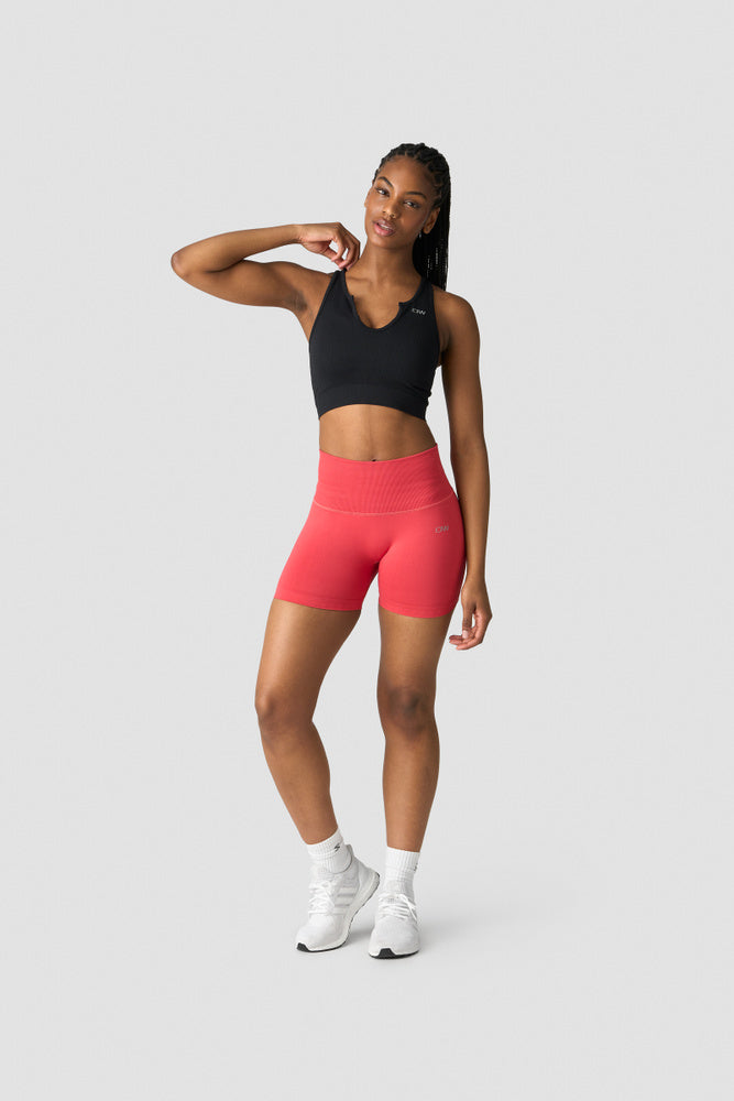 ICIW Ribbed Define Seamless Tank Top Black