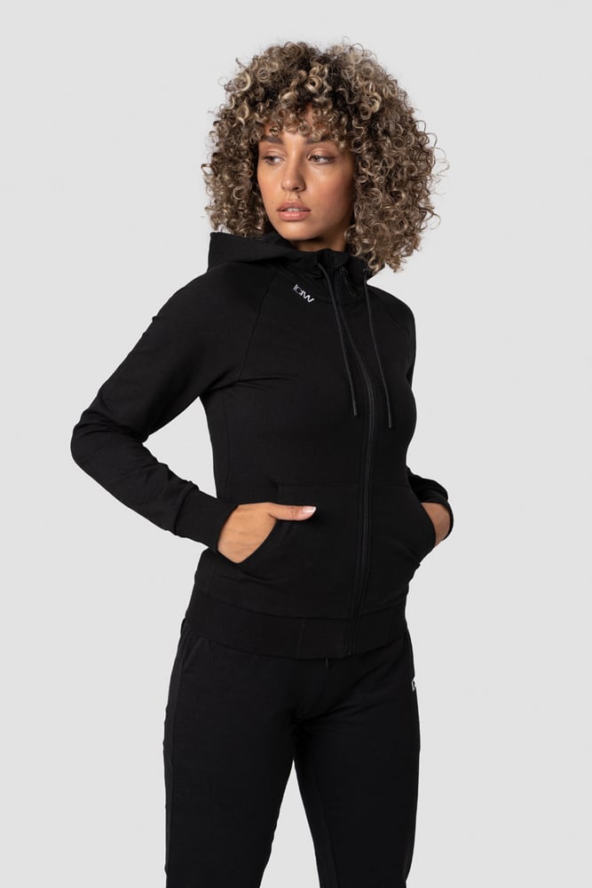 ICIW Activity Zip Hoodie Black Wmn