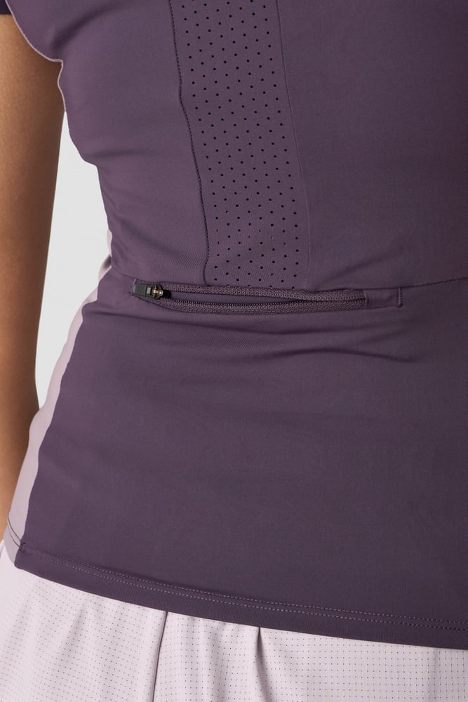 ICIW Mirage T-shirt Wmn Dk Purple