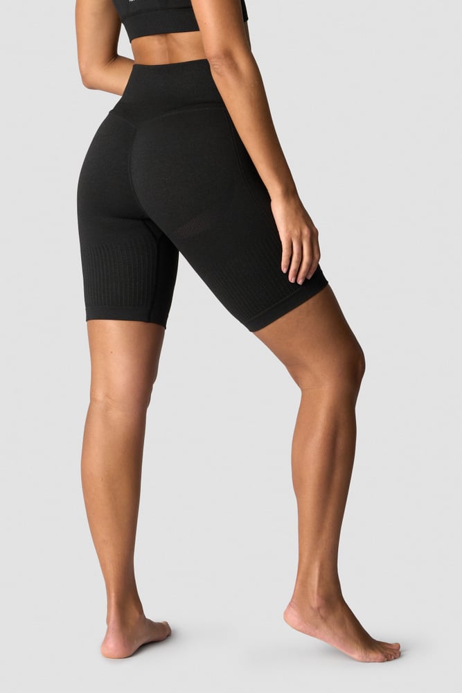 ICIW Soft Seamless Biker Shorts Wmn Black