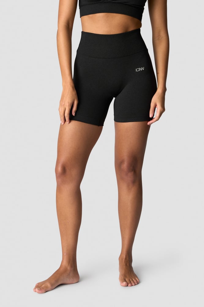 ICIW Soft Seamless Shorts Wmn Black