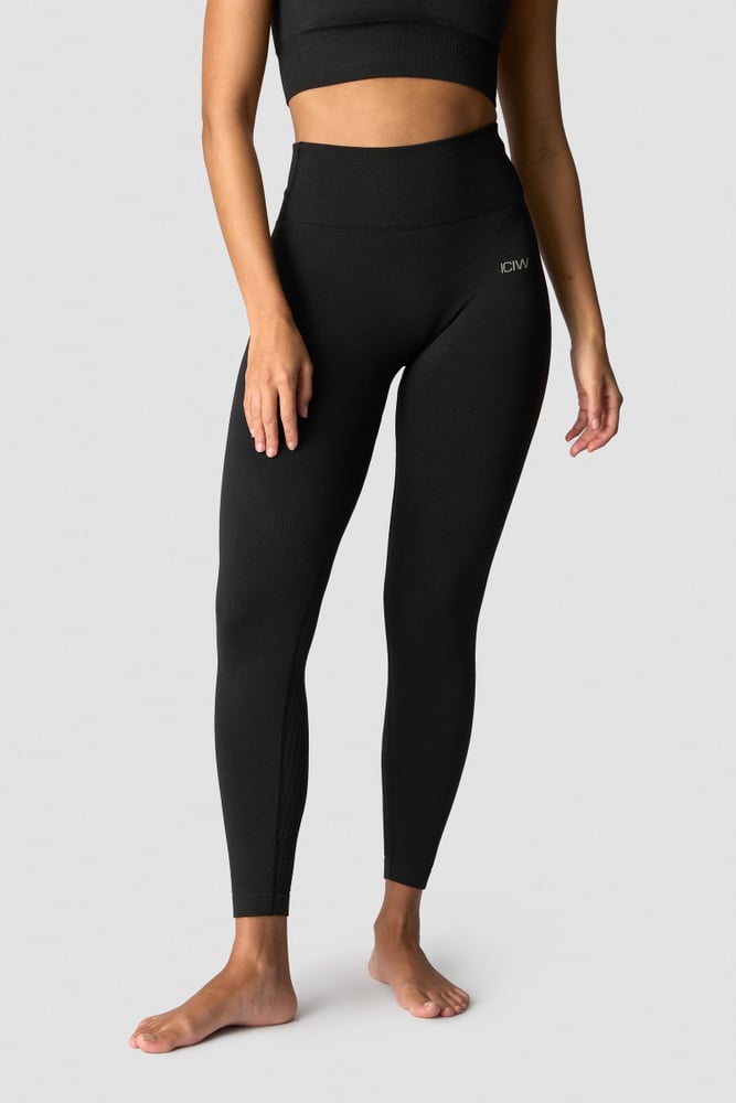 ICIW Soft Seamless Tights Wmn Black