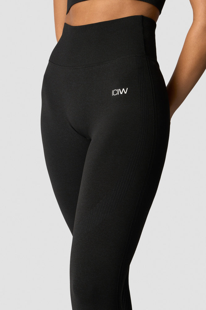 ICIW Soft Seamless Tights Wmn Black