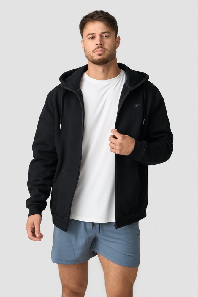 ICIW Everyday Zip Hoodie Men Black