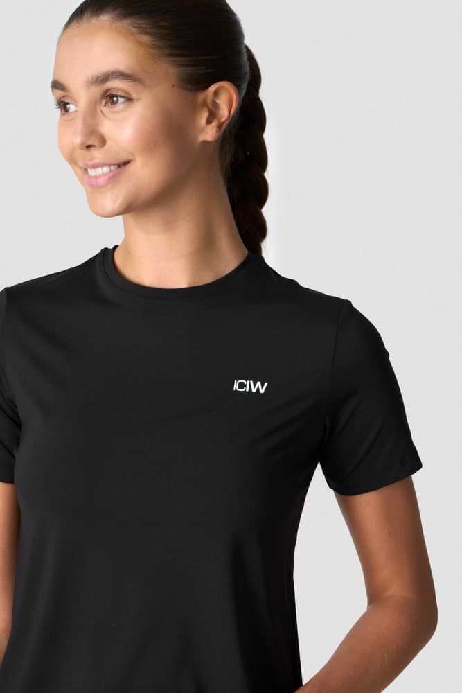 ICIW Training High Neck T-Shirt Wmn Black