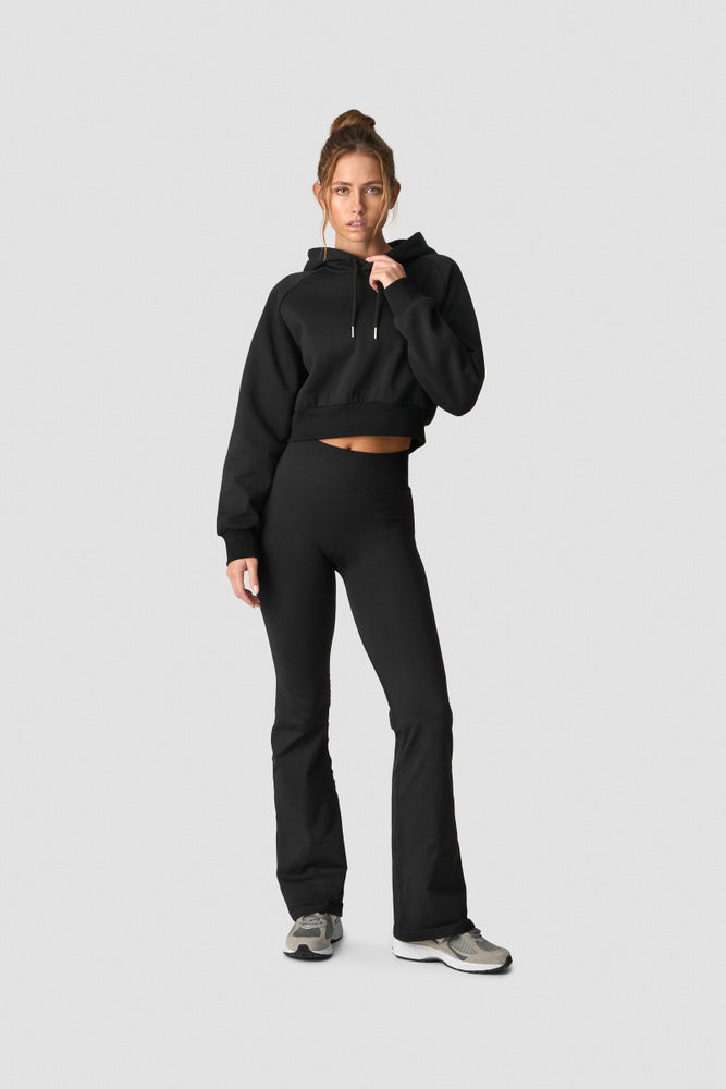 ICIW Everyday Cropped Hoodie Wmn Black