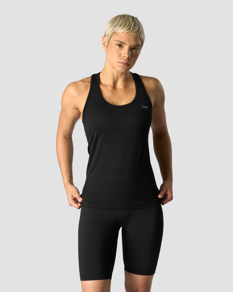 ICIW Define Seamless Tank Top Black