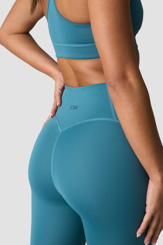 ICIW Sculpt Tights W Light Faded Teal