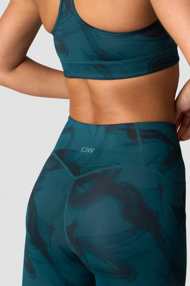 ICIW Sculpt Tights W Smoke Teal