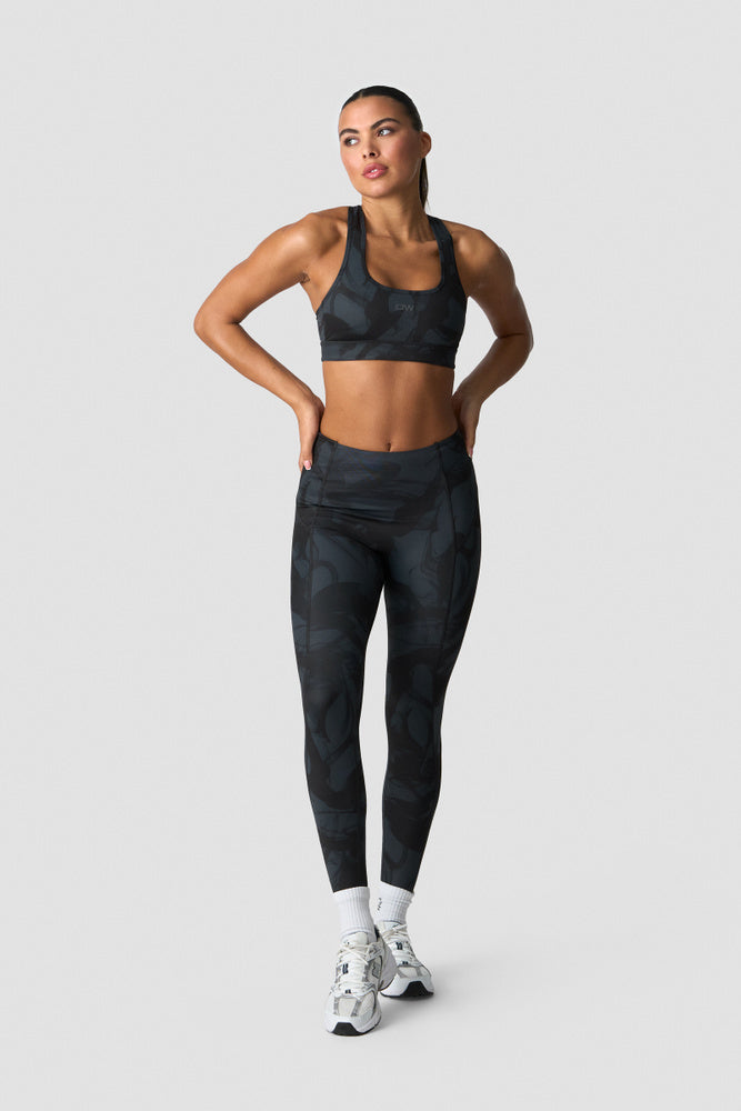 ICIW Sculpt Tights W Smoke Grey