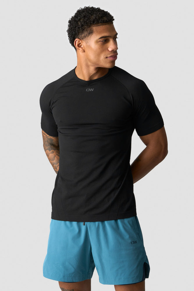 ICIW Sculpt Seamless T-Shirt M Black
