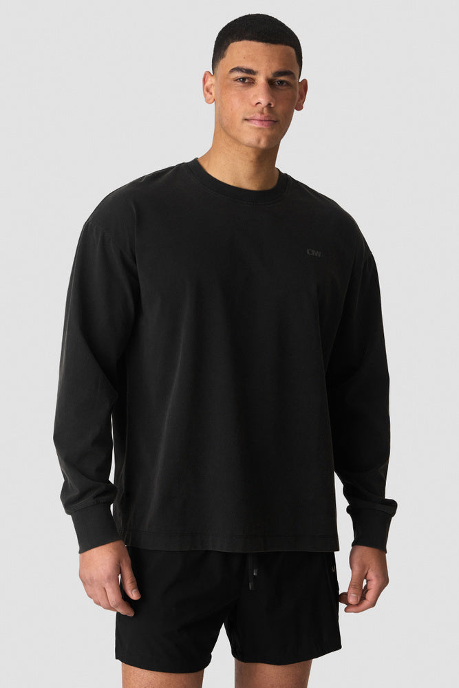 ICIW Everyday Long Sleeve Stonewashed Black