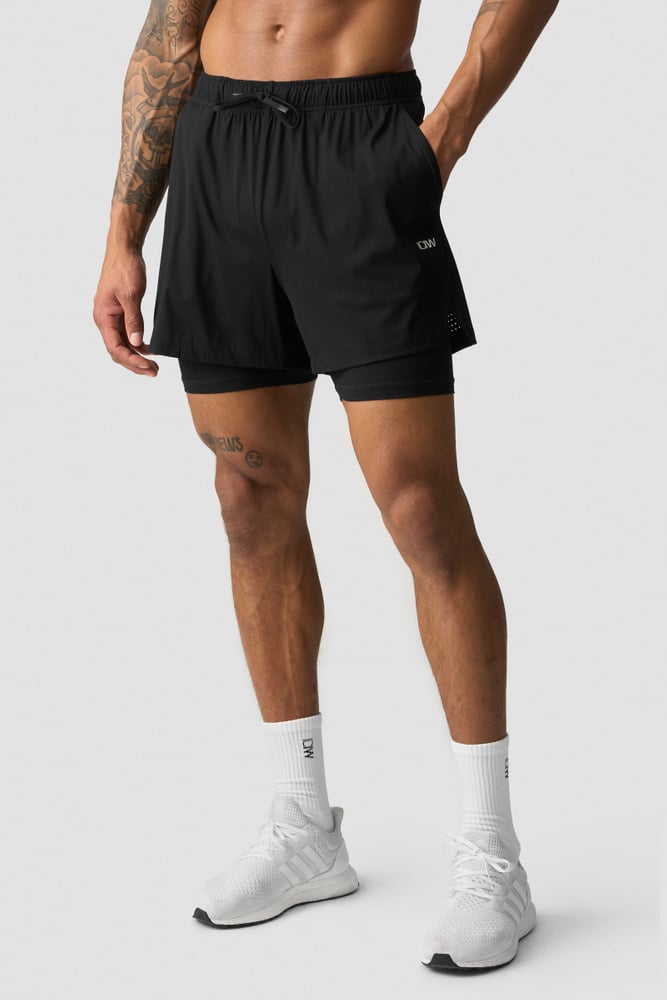 ICIW Ignite 2-in-1 Shorts M Black