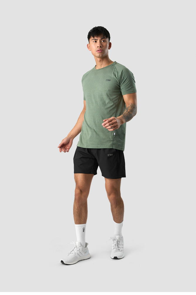 ICIW Workout 2-in-1 Shorts Men Black
