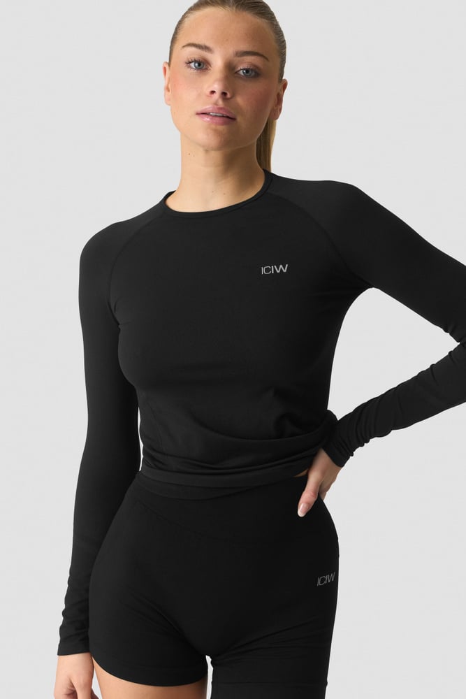 ICIW Define Seamless Long Sleeve Black