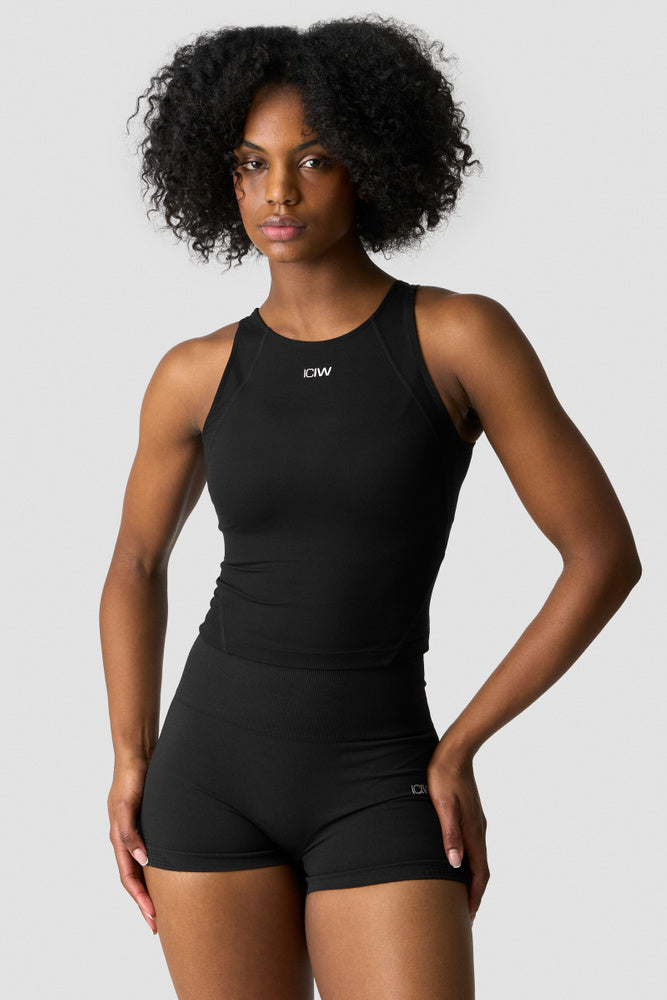 ICIW Ignite Midi Tank Top Black