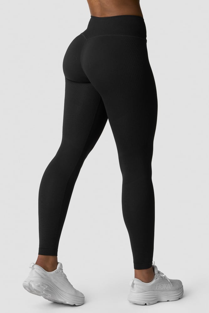 ICIW Ignite Seamless V-waist Tights Black