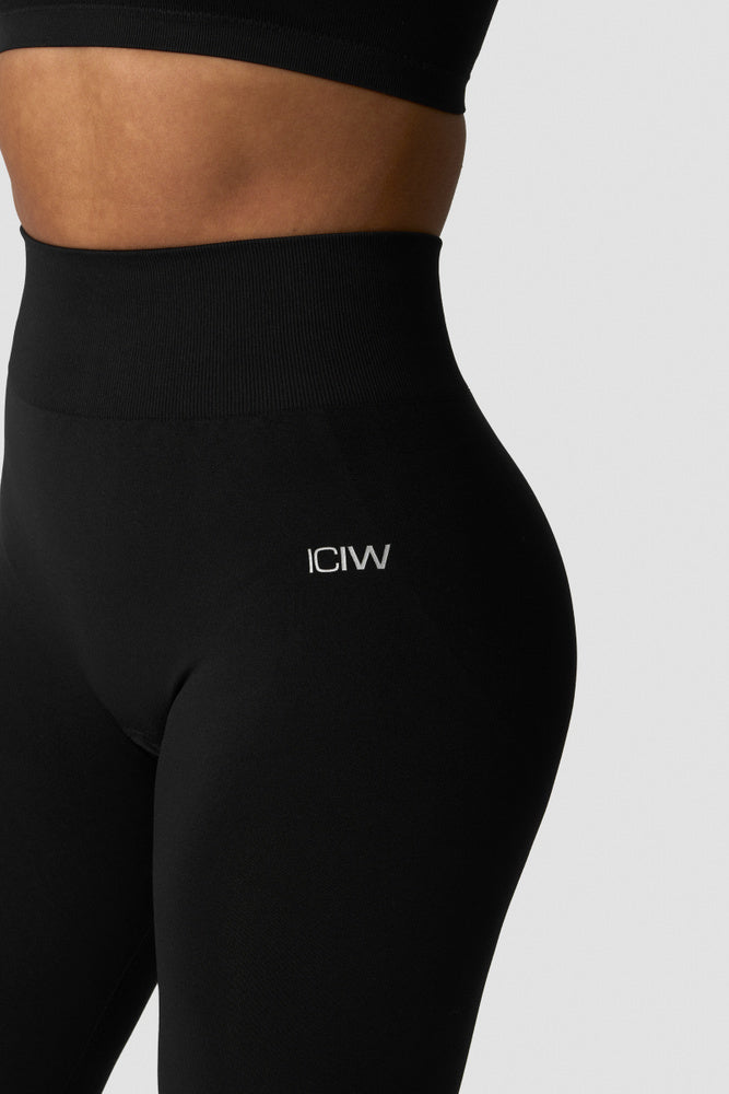 ICIW Smooth Seamless Tights Black