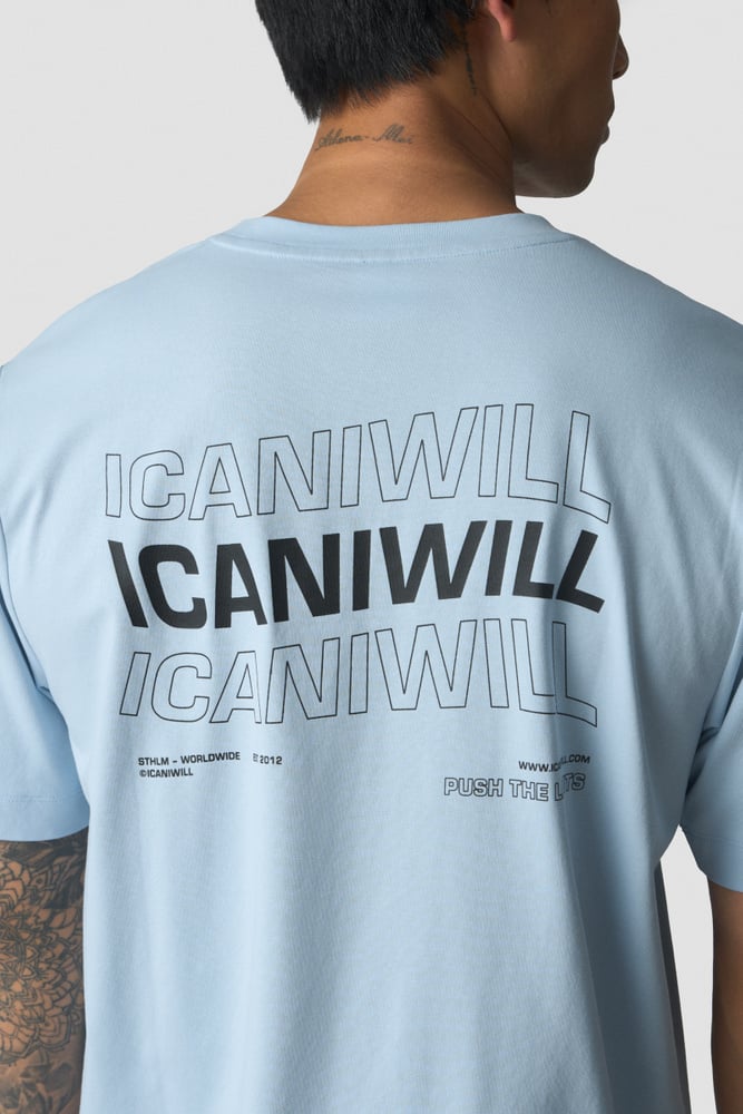 ICIW Everyday Cotton T-shirt Print Arctic Blue