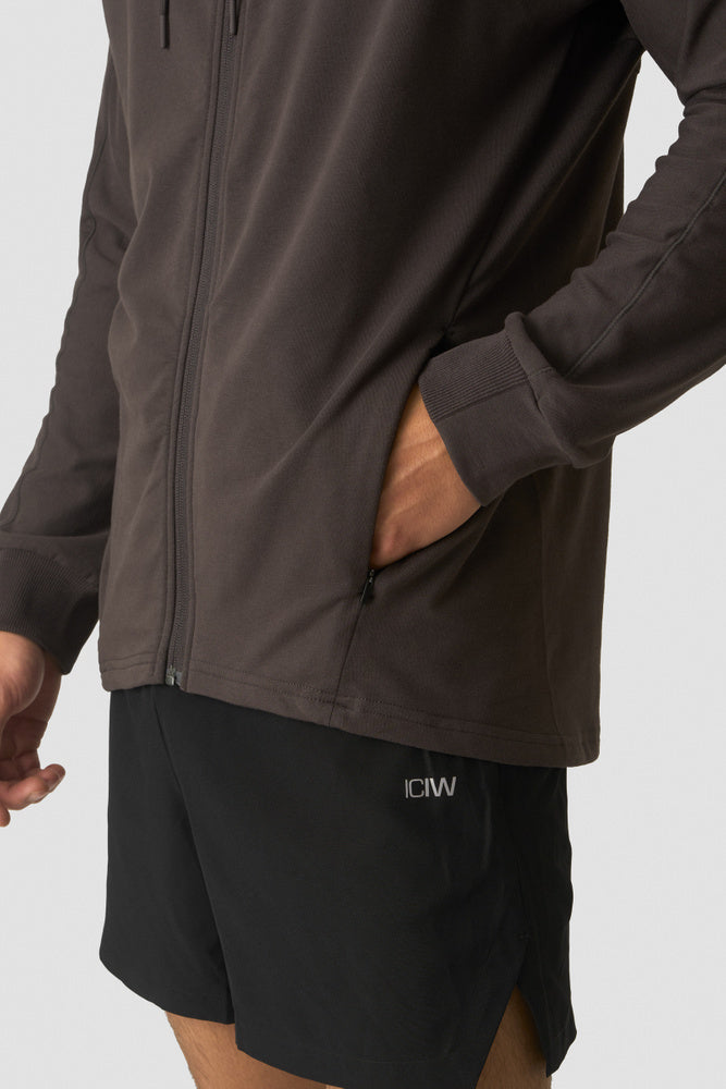 ICIW Activity Zip Hoodie Charcoal