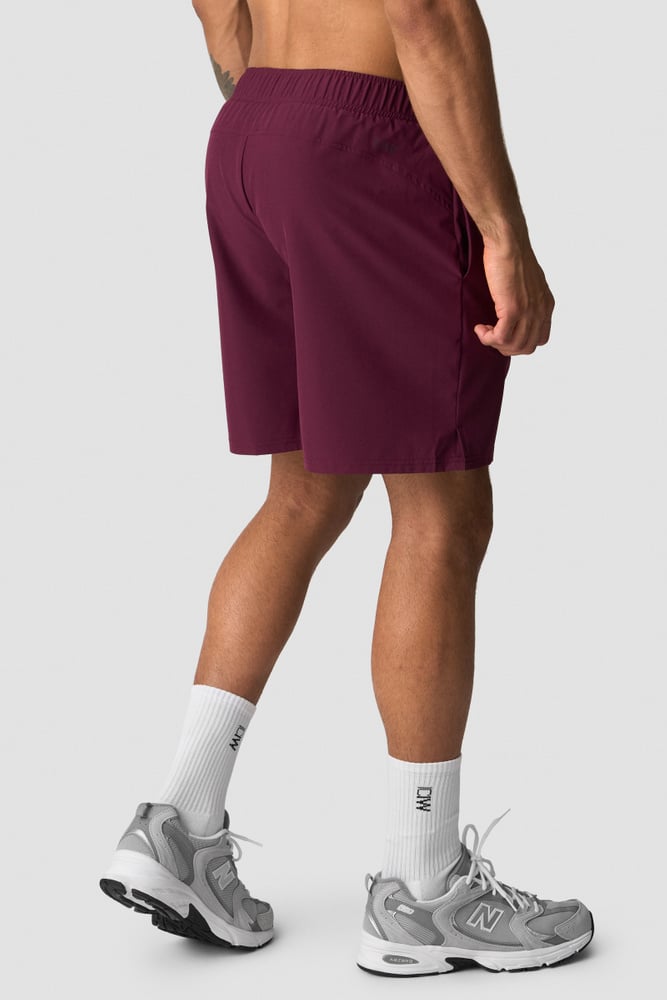 ICIW Training Printed Shorts Dark mahogany