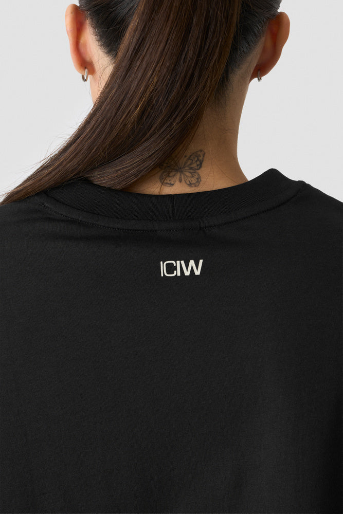 ICIW Everyday OS Cotton T Black