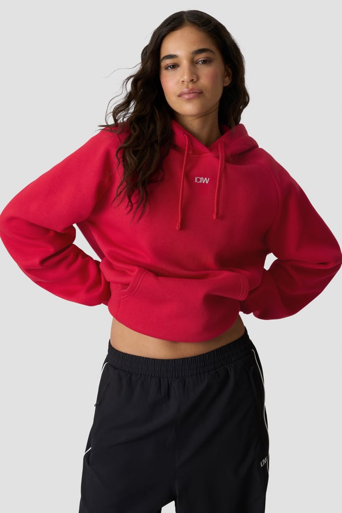 ICIW Everyday Hoodie Bright Red