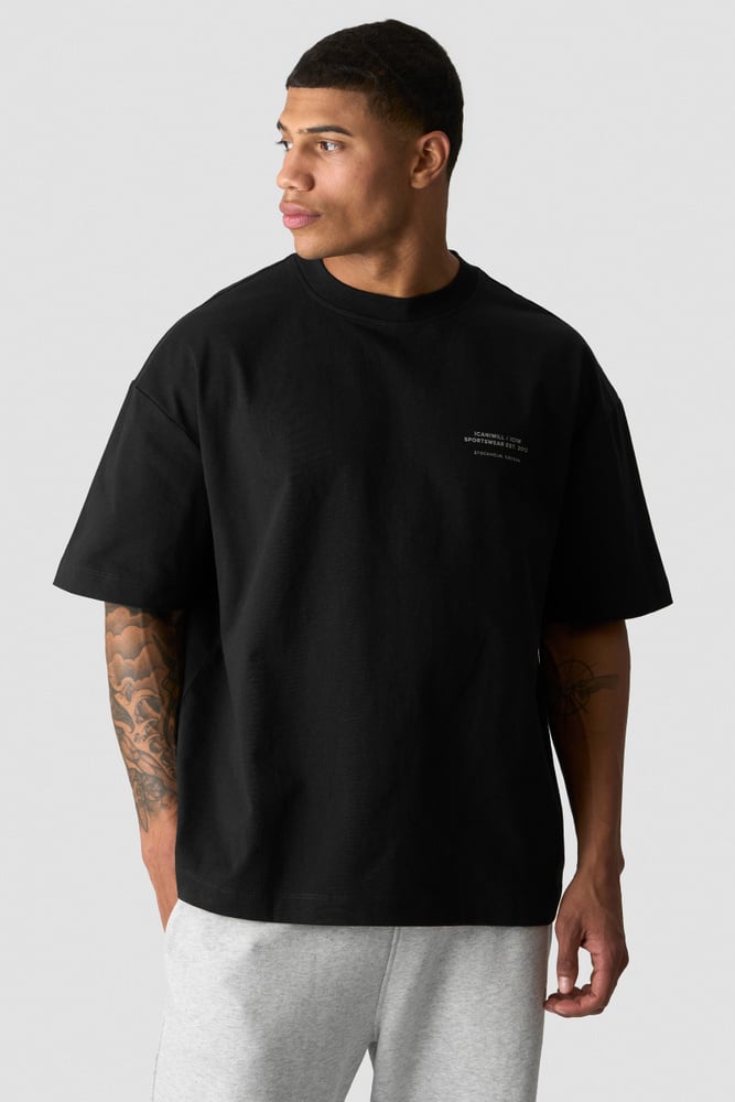ICIW Heavy Cotton T-Shirt Print M Black