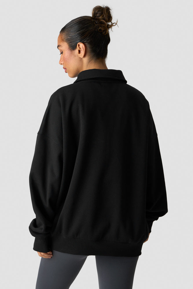 ICIW Everyday Rugby Sweatshirt W Black