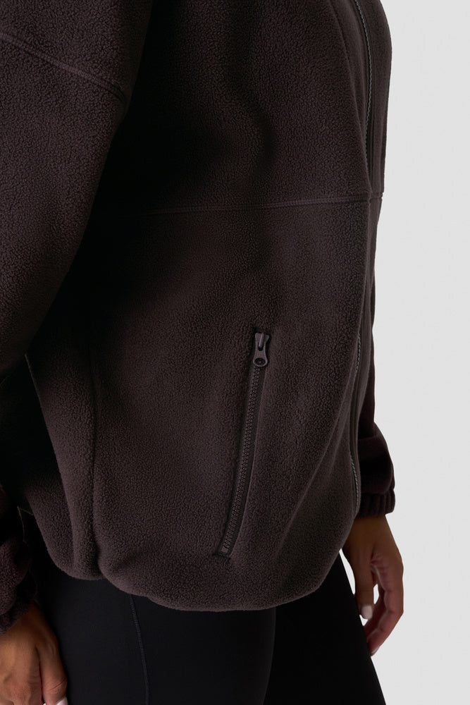 ICIW Essential Fleece Umber Brown
