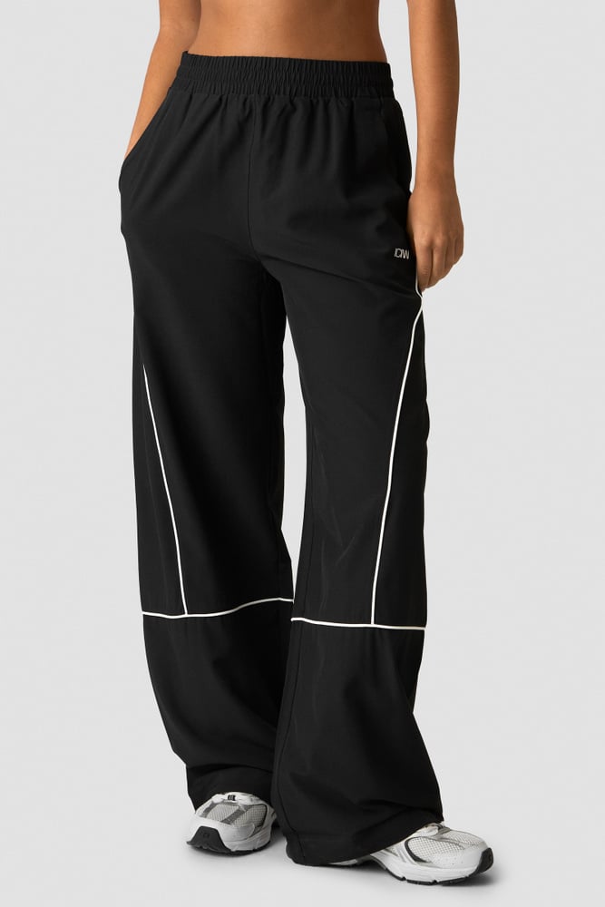 ICIW Contrast Track Pants W Black
