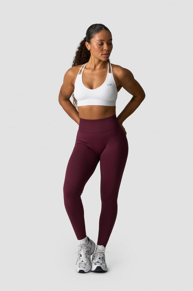 ICIW Define Seamless V-shape Tights Dark mahogany