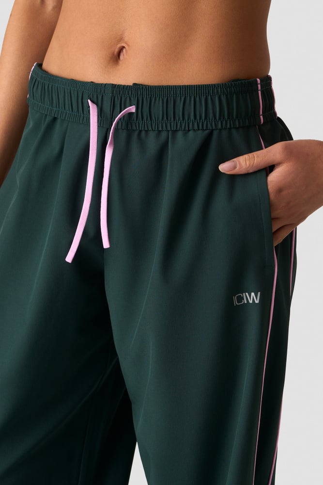 ICIW Contrast Pants Green/Pink