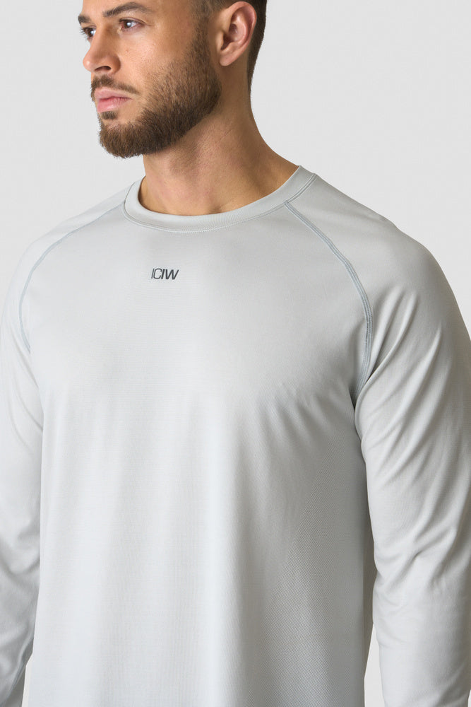 ICIW Stride Long Sleeve Lunar Grey