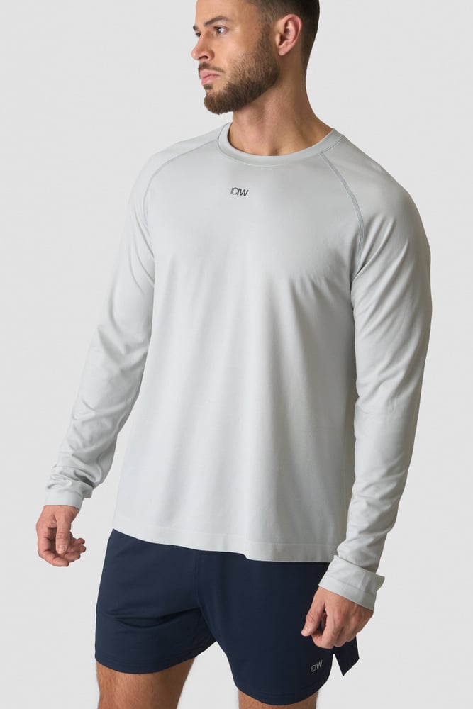ICIW Stride Long Sleeve Lunar Grey