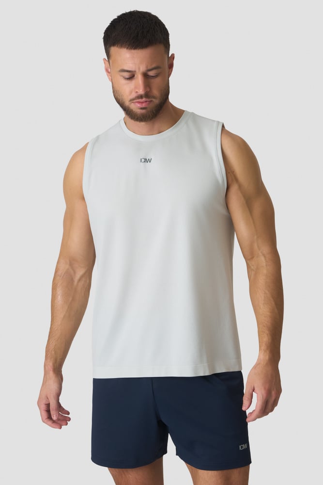 ICIW Stride Sleeveless Tee Lunar Grey