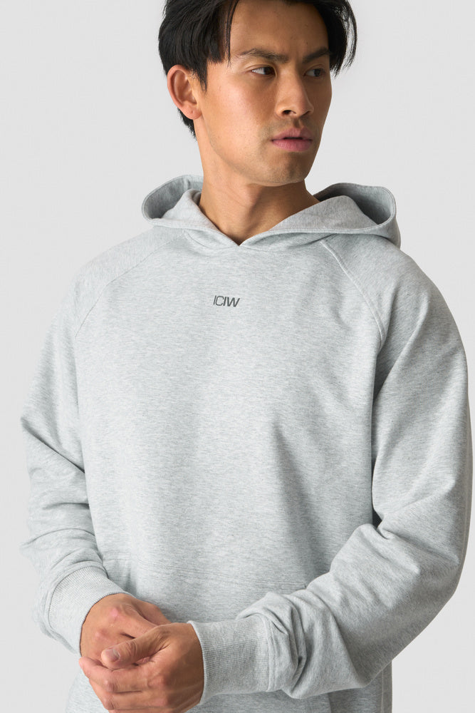 ICIW Stride Hoodie Light Grey Melange