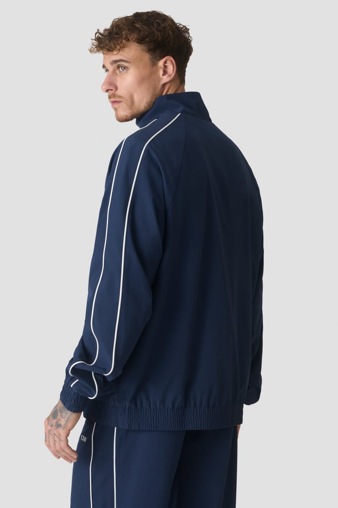 ICIW Contrast Track Jacket Midnight Blue