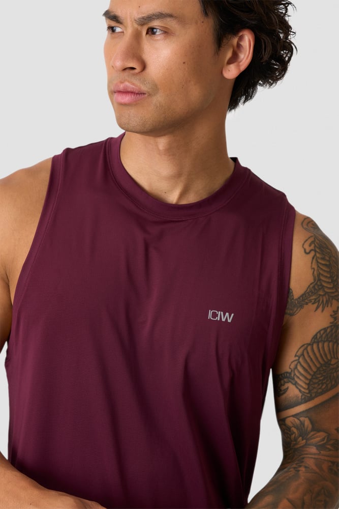 ICIW Mirage Cardio Tank Top Dark Mahogany