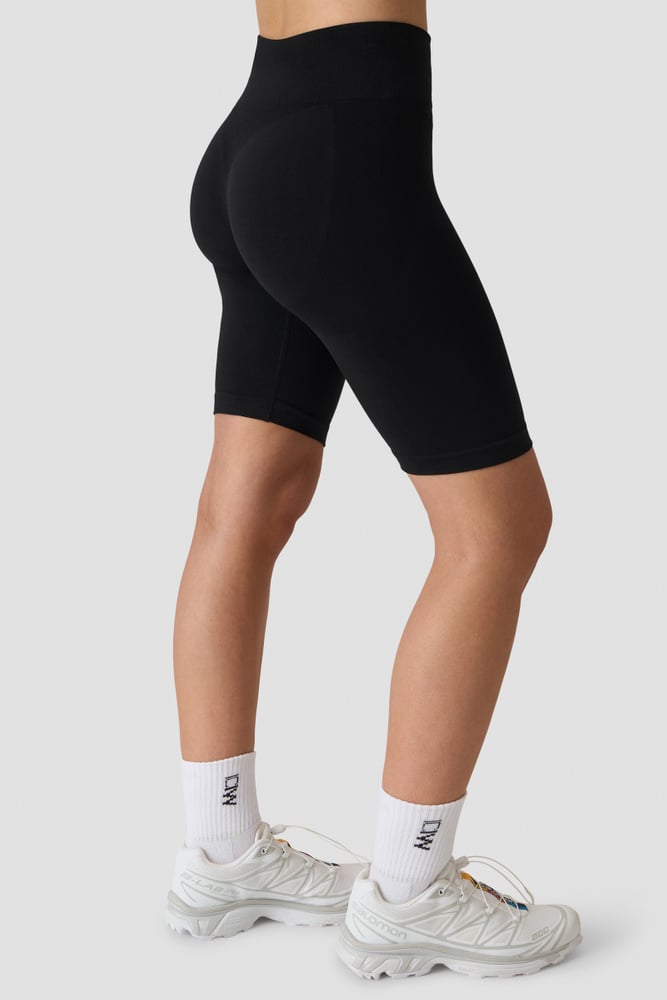 ICIW Smooth Seamless Biker Shorts Black