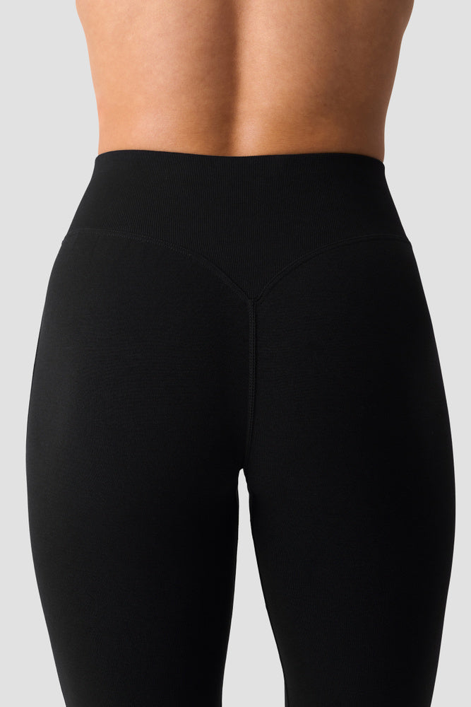 ICIW Smooth SL Flared Tights Black