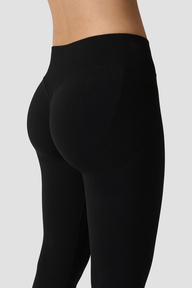 ICIW Smooth SL Mid-Rise V-shape Tights Black