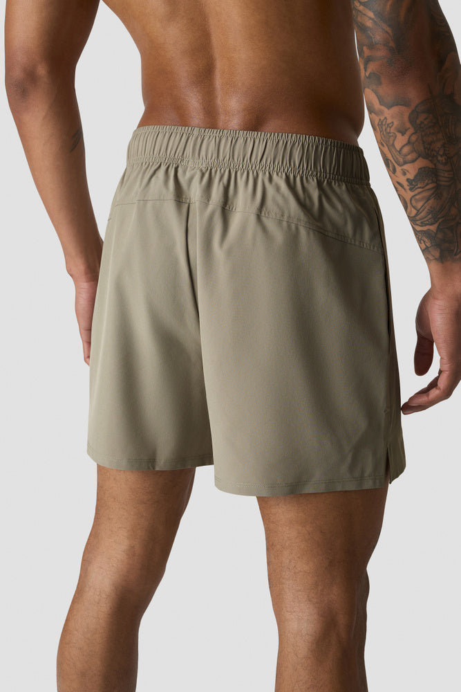 ICIW Training Shorts 5" Light Khaki Green
