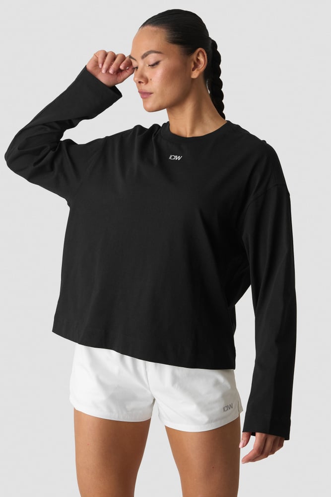 ICIW Everyday Relaxed Long Sleeve Black